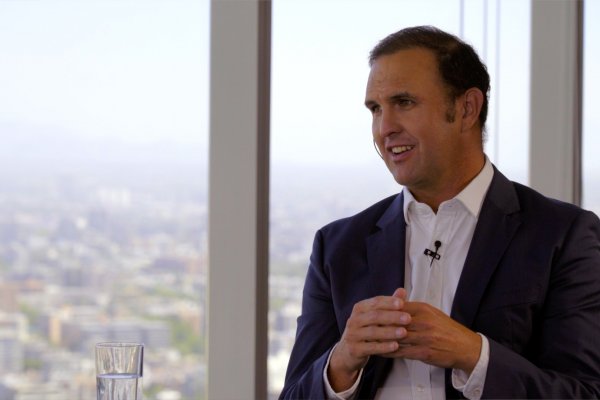 <p>Aaron Puna, presidente ejecutivo de Anglo American en Chile.</p>
