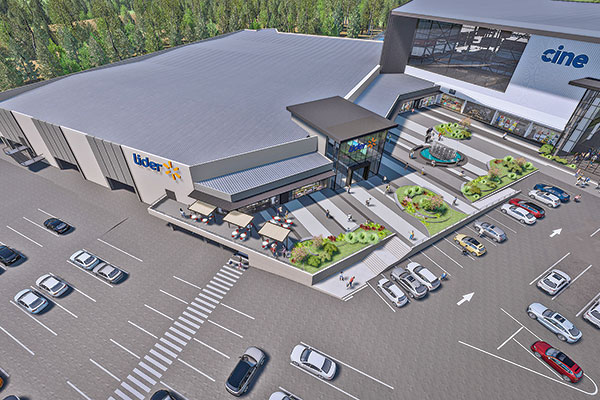 Familias Dib y Bofill ampliarán mall outlet de Viña del Mar e incorporarán un supermercado Lider