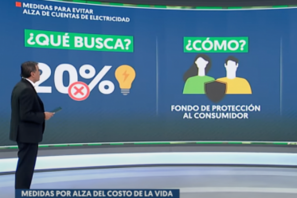 Ahora en DF | Así quedarían las cuentas de electricidad con proyecto presentado ayer por el gobierno