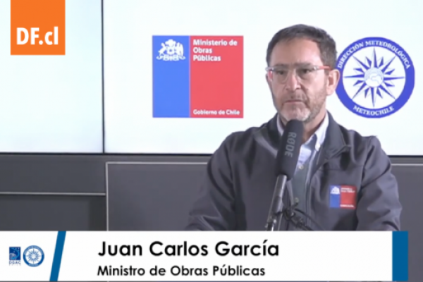 <p>Ahora en DF | Ministro de Obras Públicas ofrece balance hídrico nacional</p>