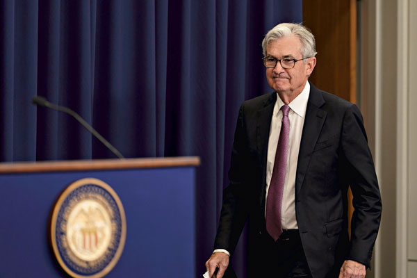 Jerome Powell, presidente de la Reserva Federal de Estados Unidos. Foto: Bloomberg