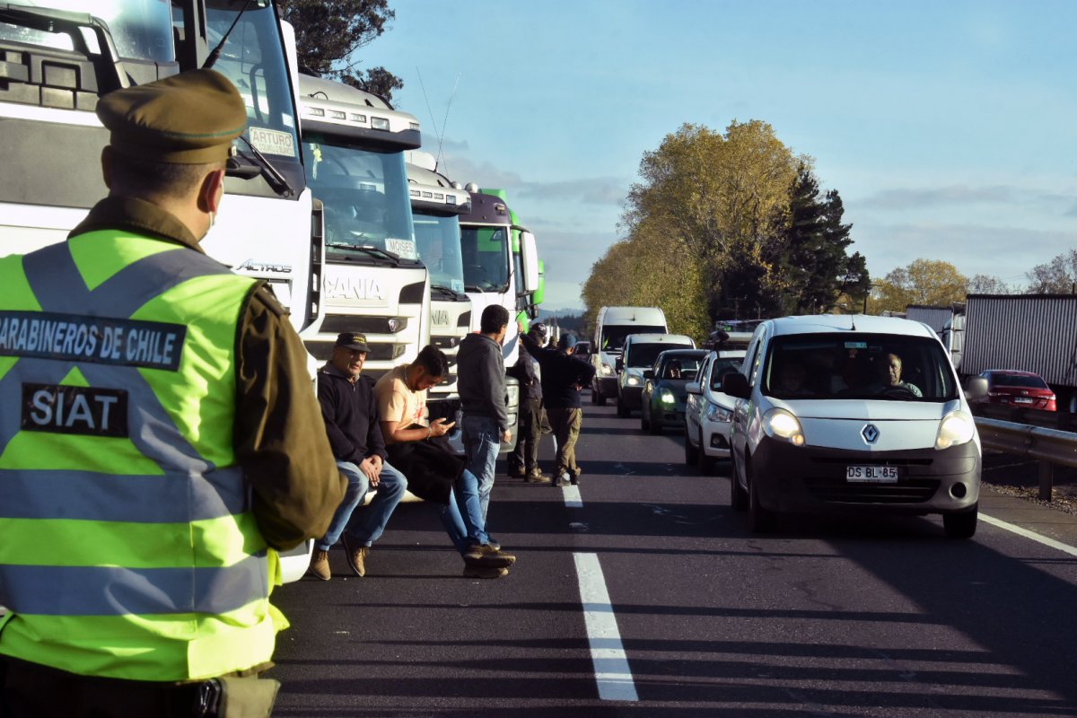 <p>Camioneros tachan propuesta de seguridad del gobierno como "insuficiente" y exigen aprobación de “ley de infraestructura crítica"</p>