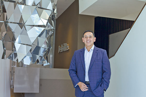 El socio principal de Deloitte Chile, Ricardo Briggs. Foto: Veronica Ortiz