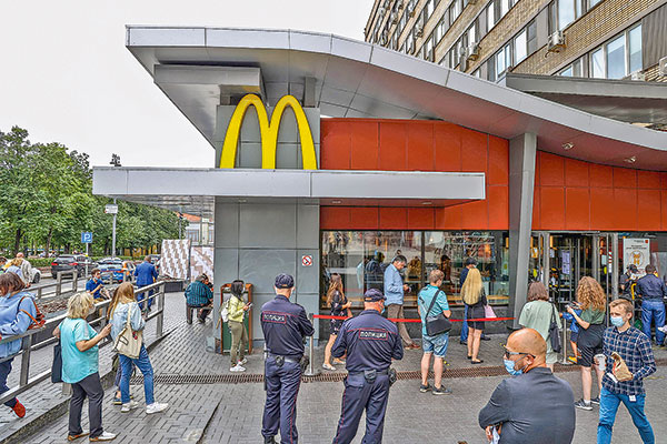 Fin de una era: McDonald’s y Renault se despiden de Rusia