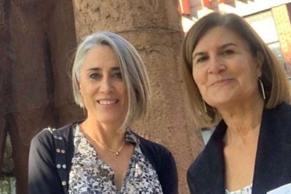 Las fundadoras de Ecocharge, Claudia Puentes y María Teresa Valenzuela.