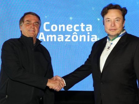 Elon Musk visita Brasil para hablar sobre la amazonía con Bolsonaro