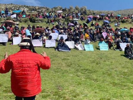 Líderes de comunidades de Las Bambas llegarán a Lima este lunes para poner fin a conflicto