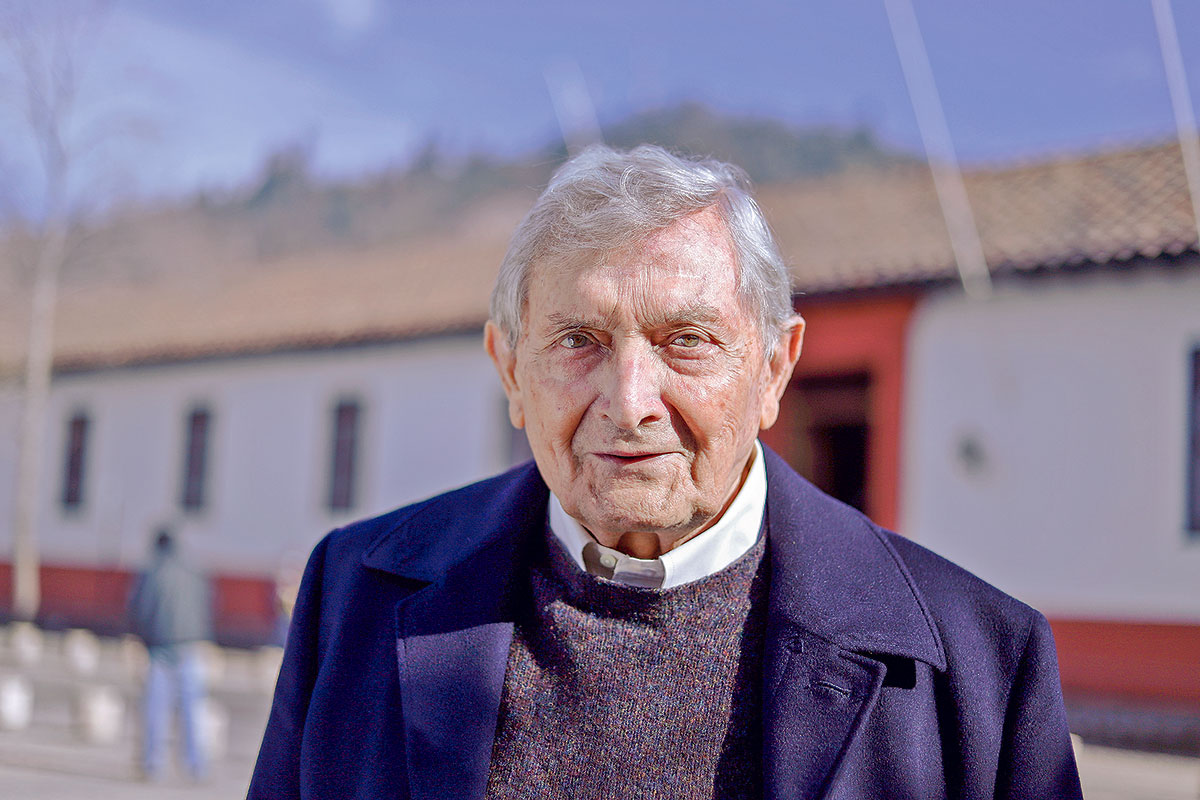 <p>Ernesto Rodríguez, un eterno entusiasta de la conversación</p>