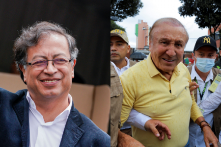 El candidato izquierdista Gustavo Petro lidera elecciones presidenciales en Colombia y el empresario Rodolfo Hernández da sorpresa