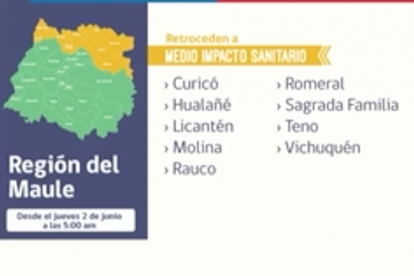 <p>Ahora en DF | Minsal informa retroceso de fase en 34 comunas desde este jueves</p>