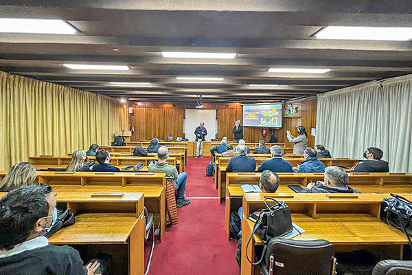 El encuentro se llevó a cabo en el INSUCO en Concepción.