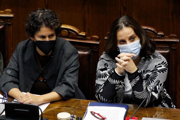 En la sesión, estuvieron presentes las ministras del Medio Ambiente, Maisa Rojas, y de Relaciones Exteriores, Antonia Urrejola.