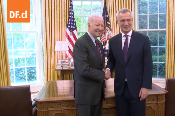 <p>Ahora en DF | Biden recibe al secretario general de la OTAN</p>
