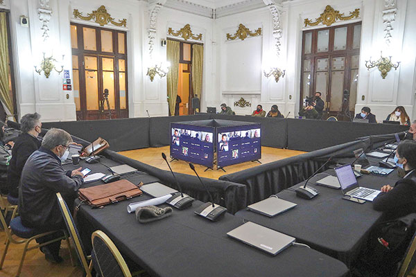 <p>Foto: Agencia Uno </p>