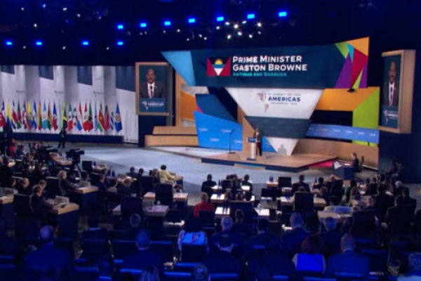 <p>Ahora en DF | Así fue la a segunda sesión plenaria de Líderes de la IX Cumbre de las Américas</p>