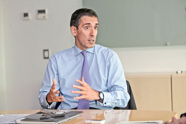 El gerente de wealth management de Bci, Patricio Romero. Foto: Archivo