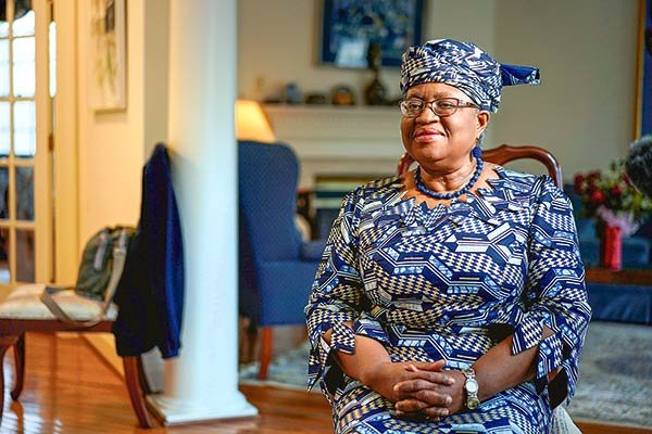 Ngozi Okonjo-Iweala, directora general de la OMC. Foto; Reuters