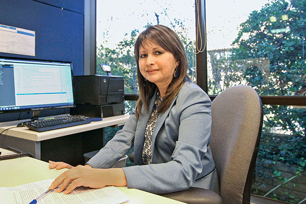 Jeannette Sánchez, directora de la División de Recursos Naturales de la entidad