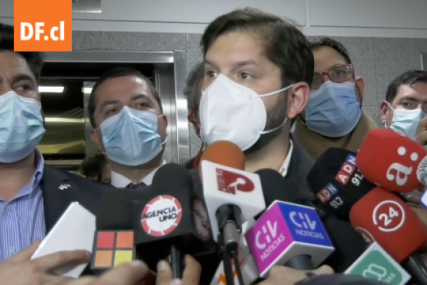 <p>Ahora en DF | Boric califica alza del dólar como “tremendamente preocupante”</p>