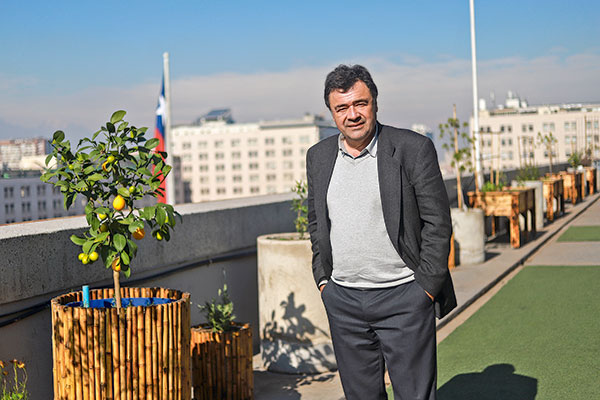 Esteban Valenzuela, ministro de Agricultura. Foto: Julio Castro.