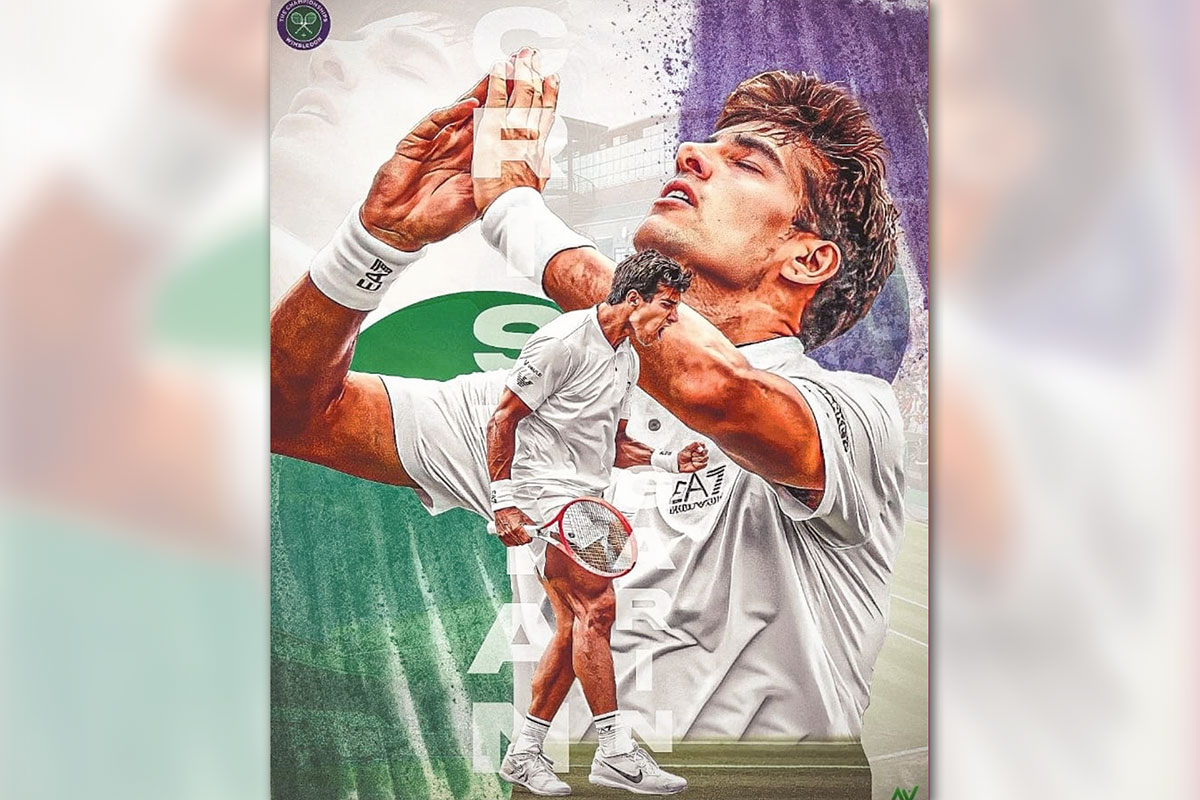 <p>El artista italiano que ilustró a Garín: “Chris es un chico genial”</p>