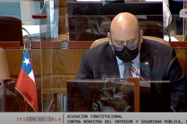 <p>Ahora en DF | Cámara rechaza acusación contra la ministra del Interior</p>