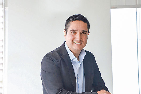 El CEO de Creditú, David Muñoz. Foto: Julio Castro