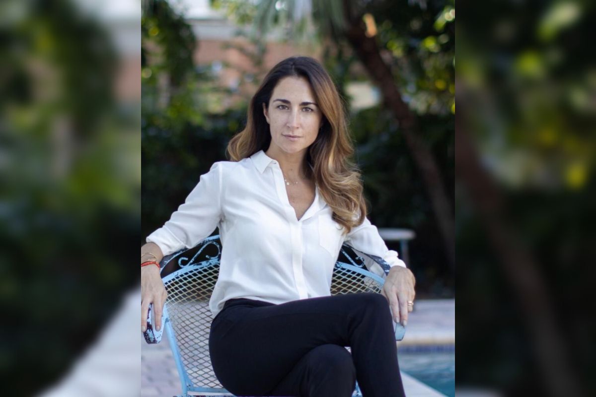 <p>Paula Sánchez, la anfitriona de los chilenos que llegan a Miami</p>