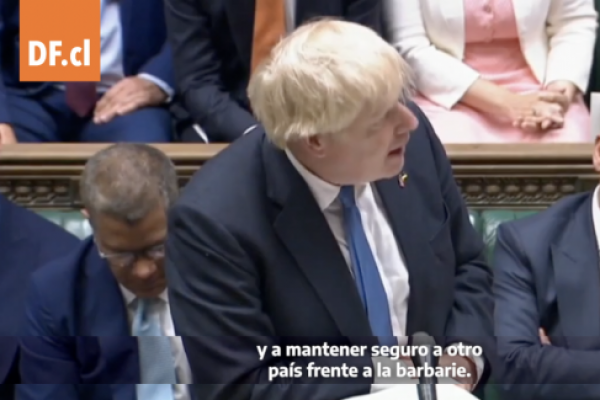 <p>Ahora en DF | Así fue la despedida de Boris Johnson del Parlamento: "Hasta la vista, baby"</p>