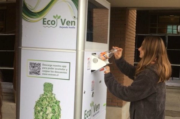 Ecoven busca llegar con sus máquinas de reciclaje a regiones.