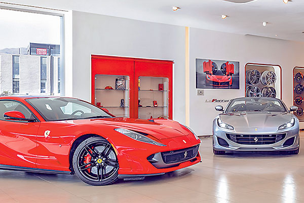 Ventas de Ferrari crecen 50% en 12 meses en Chile