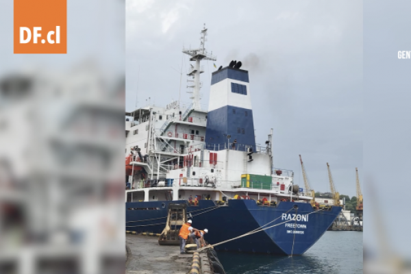 <p>Ahora en DF | Sale del puerto ucraniano de Odesa el primer barco con grano desde el inicio de la guerra</p>