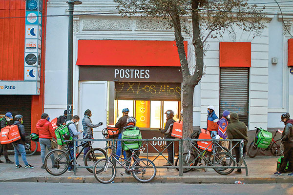 <p>Autoridad de libre competencia en Chile investiga a plataformas de reparto</p>