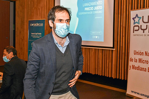 Grau reconoce “mala frase” por supuesto "beneficio" de la inflación para las Pymes y pone foco en agenda conjunta con el sector