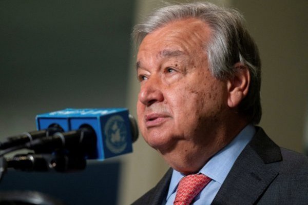 Antonio Guterres, secretario general de Naciones Unidas.