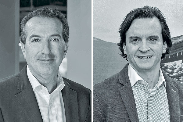 A la izquierda, el gerente general de Tanner y presidente del directorio de Nissan Tanner Financial Services, Derek Sassoon. Y a la derecha, el manager director de Nissan Tanner Financial Services, Jorge González.