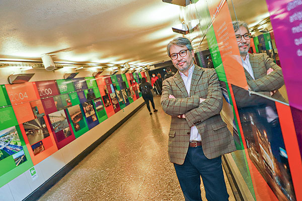 Guillermo Muñoz, presidente de Metro. Foto: Julio Castro