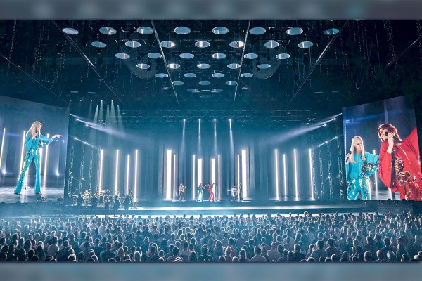 Así "cantan" los hologramas de ABBA en Londres