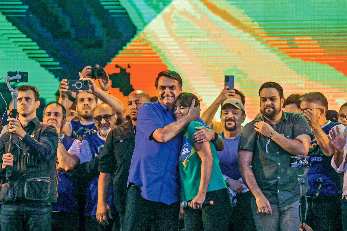 <p>Bolsonaro se apoya en los evangélicos de Brasil para reactivar su candidatura a la reelección</p>