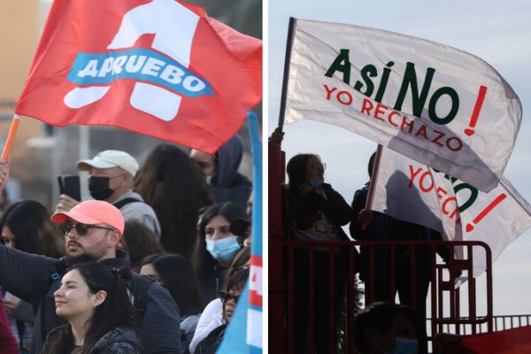 Dos plebiscitos, dos escenarios: Cómo mutó el mapa de los donantes del Apruebo y el Rechazo