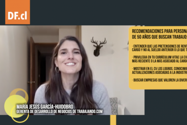 <p>#DFJobs | Trabajando.com nos entrega recomendaciones para la búsqueda de #empleo para mayores de 50 años</p>