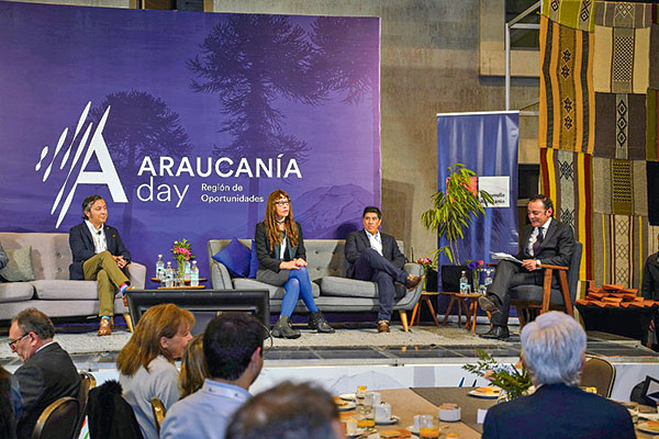 Representantes del mundo empresarial analizan oportunidades de inversión en La Araucanía