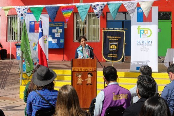 Maisa Rojas, ministra del Medio Ambiente, presentando Fondos de Protección Ambiental 2023.