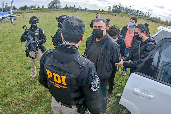 Tras detención de Llaitul, empresarios sureños solicitan duras medidas cautelares