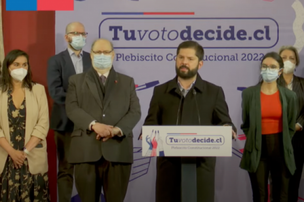 <p>Ahora en DF | Boric llama a votar en el plebiscito, lanza campaña “Tu Voto Decide” y afirma que “será una elección limpia”</p>