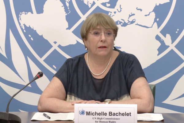 <p>Ahora en DF | Bachelet ofrece balance de sus cuatro años como Alta Comisionada de la ONU</p>