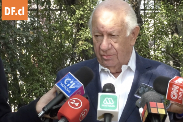 <p>Ahora en DF | Expresidente Lagos afirma que está "disponible" para aportar en nuevo proceso constitucional</p>