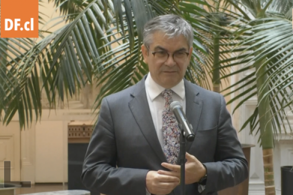 <p>Ahora en DF | Ministro Marcel se refiere a nuevo informe de la OCDE sobre Chile</p>