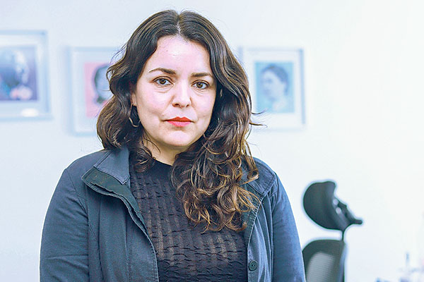Camila Rubio, nueva directora de Junaeb. Foto: Verónica Ortiz.