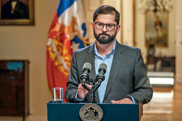 El Presidente Boric expuso anoche en cadena nacional los ejes del proyecto de Presupuesto. Temprano, en la mañana, había hecho lo propio en el consejo de gabinete.